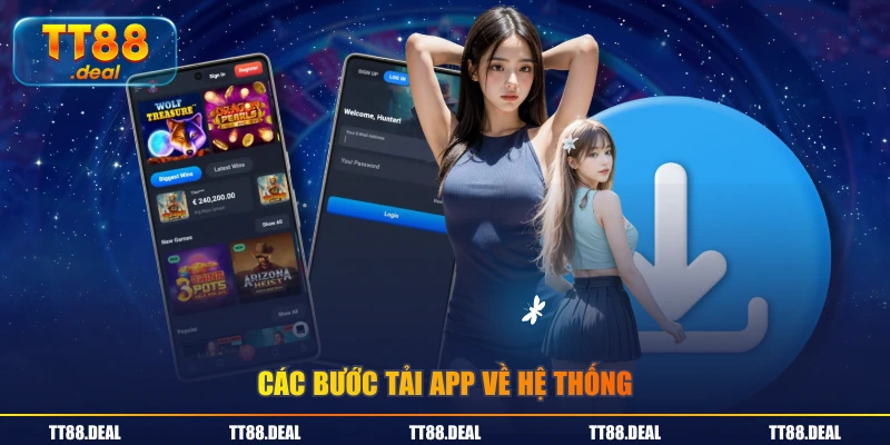 Các bước tải App về hệ thống